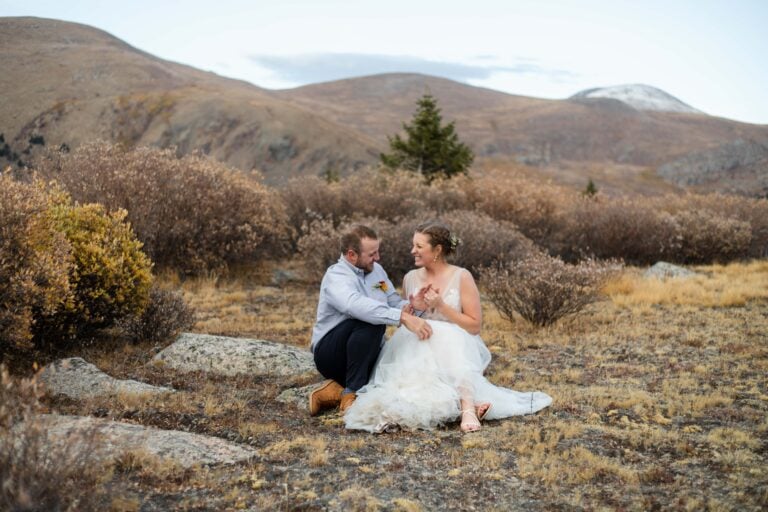 Guanella Pass Elopement in Colorado